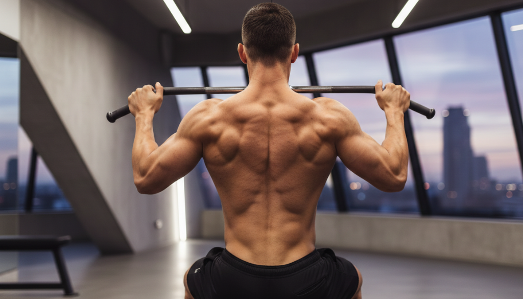 Shoulder and Back Workout for Muscle Growth Trainer