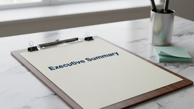 Executive Summary Explained: Format, Tips & Examples